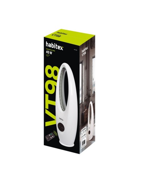 VENTILADOR DE TORRE SIN ASPAS 28INCH 45W