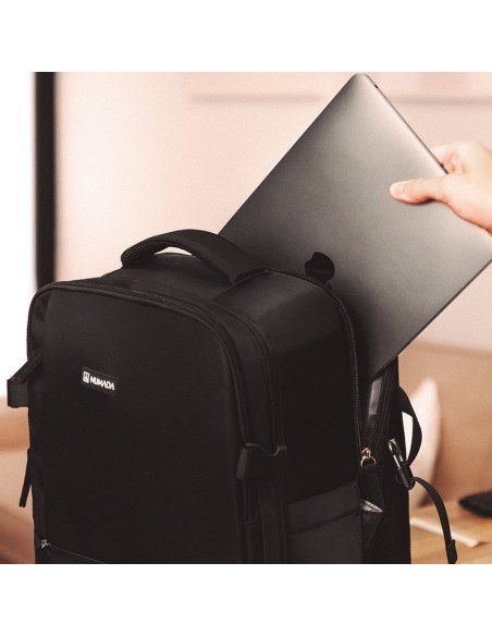 PACK MALETA CABINA+MOCHILA NUMADA NEGRA