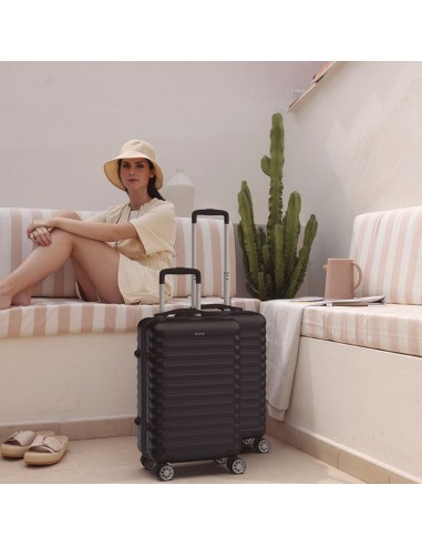 PACK MALETA CABINA+MOCHILA NUMADA NEGRA