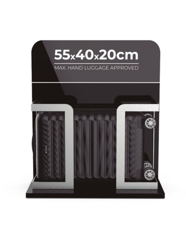 PACK MALETA CABINA+MOCHILA NUMADA NEGRA