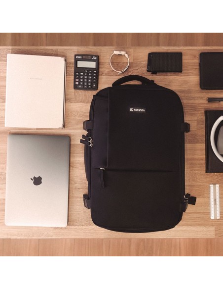 PACK MALETA CABINA+MOCHILA NUMADA NEGRA