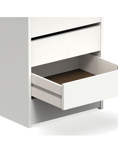 CAJONERA 4 CAJONES BLANCO BRILLO
