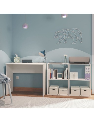 MESA ESCRITORIO BLANCA 75X90X50 CM