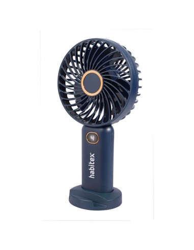VENTILADOR DE MANO USB HABITEX AZUL