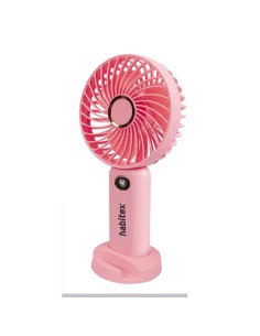 VENTILADOR DE MANO USB HABITEX ROSA