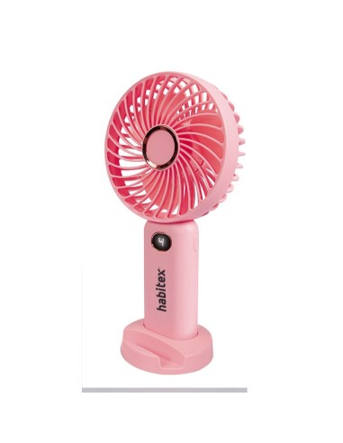 VENTILADOR DE MANO USB HABITEX ROSA