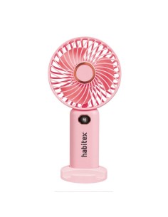 VENTILADOR DE MANO USB HABITEX ROSA 2