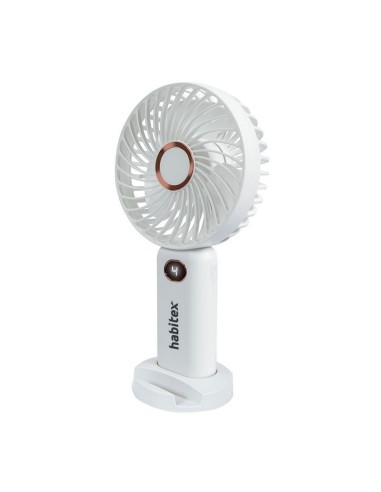 VENTILADOR DE MANO USB HABITEX BLANCO
