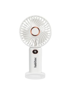 VENTILADOR DE MANO USB HABITEX BLANCO 2
