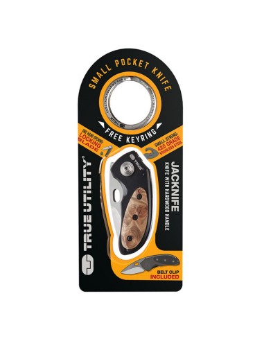 NAVAJA EMPUÑADURA DE MADERA JACKNIFE