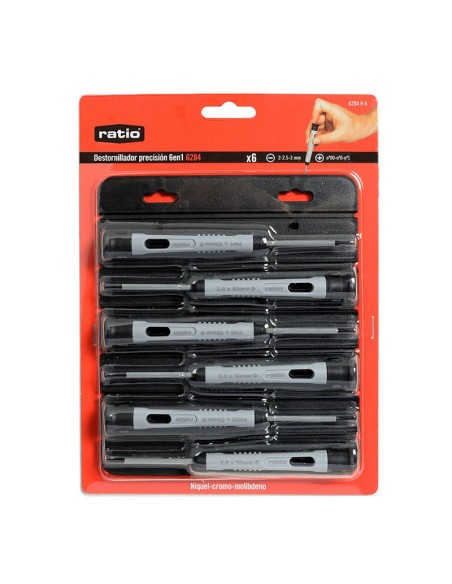 DESTORNILLADOR PRECISION MGO.PLAST.RATIO