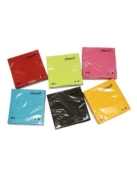 DISPLAY 12 PACKS 30 SERVILLETAS AZUL