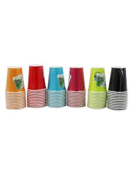 DISPLAY 20 PACKS 12 VASOS CT 25CL. NEGRO