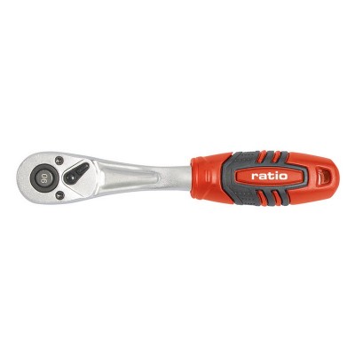 LLAVE CARRACA ACODADA  1/4" 90T RATIO