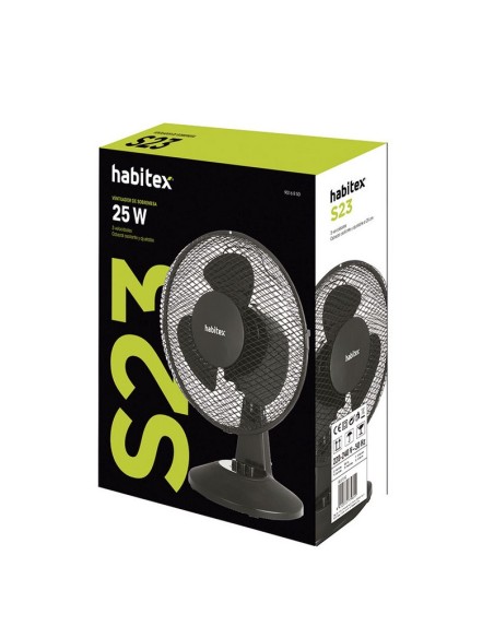 VENTILADOR SOBREM. M.S23.NEG. HABITEX