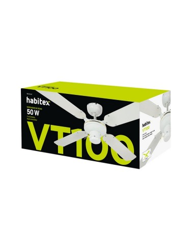 VENTILADOR TECHO. MOD. VT1000. BLANCO.