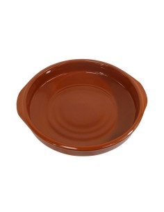 CAZUELA BARRO CLASICA C/ASAS 36 CM.