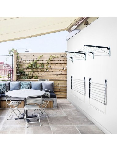 TENDEDERO PARED PLEGABLE ALUM. PRATIK