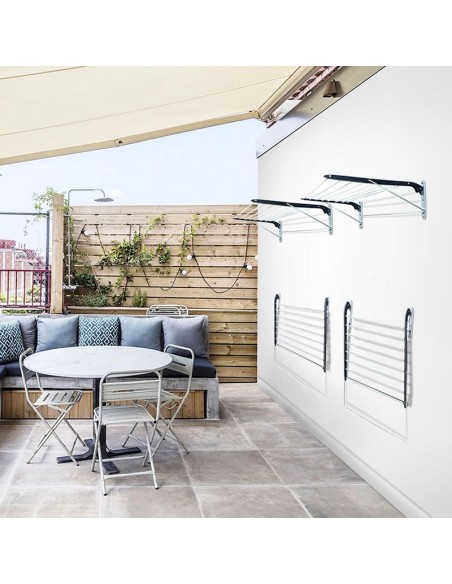 TENDEDERO PARED PLEGABLE ALUM. PRATIK