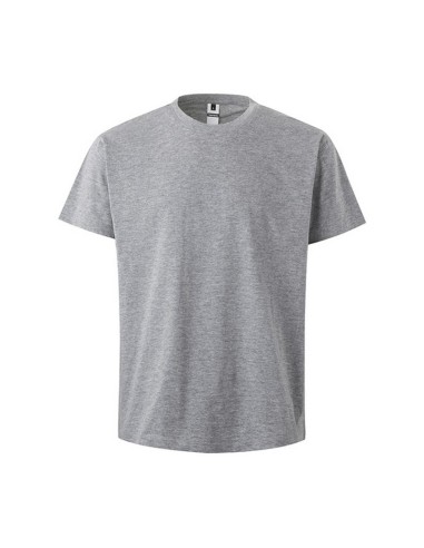 CAMISETA MANGO CORTA COLOR GRIS T/M-XXL