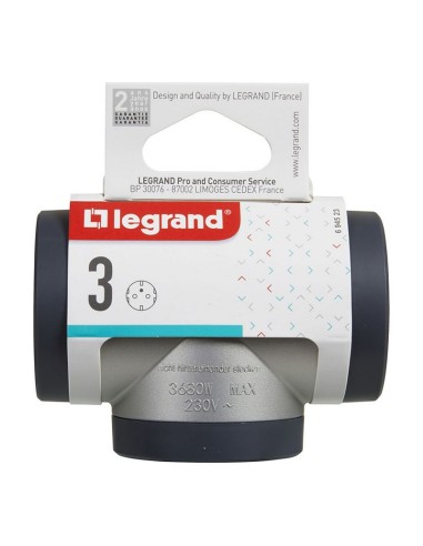 ADAPT STD 3X2P+T  LATERAL ALUMINIO