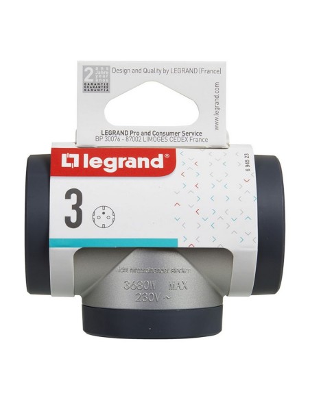 ADAPT STD 3X2P+T  LATERAL ALUMINIO