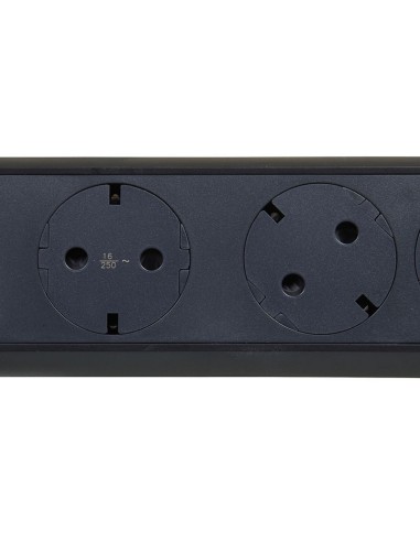 BMÚL PRE 3X2P+T ROTATIVA 1,5M NEGRO