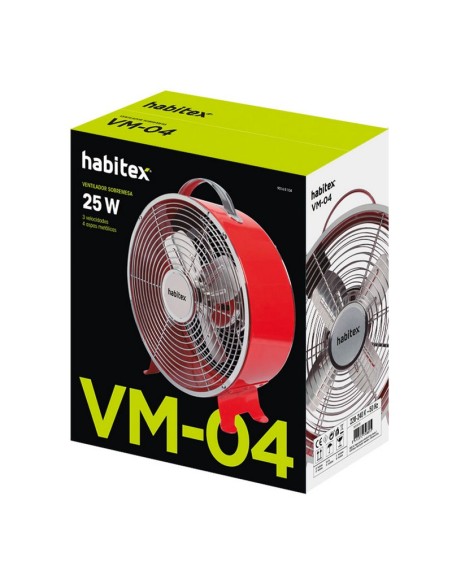 VENTILADOR SOBREMESA HABITEX VM04