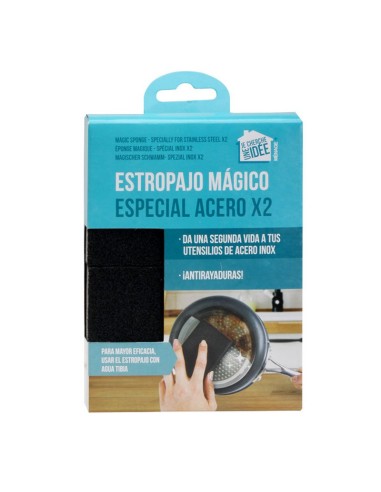 ESPONJA MAGICA ESPECIAL INOX X 2 UN.
