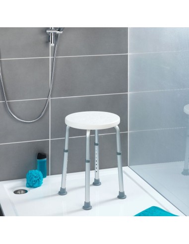 SERIE SECURA. TABURETE BAÑO REGULABLE