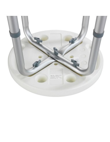 SERIE SECURA. TABURETE BAÑO REGULABLE