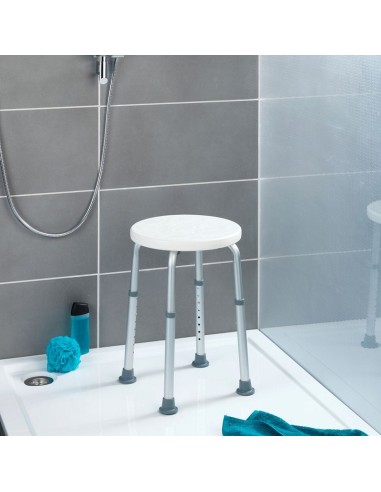SERIE SECURA. TABURETE BAÑO REGULABLE