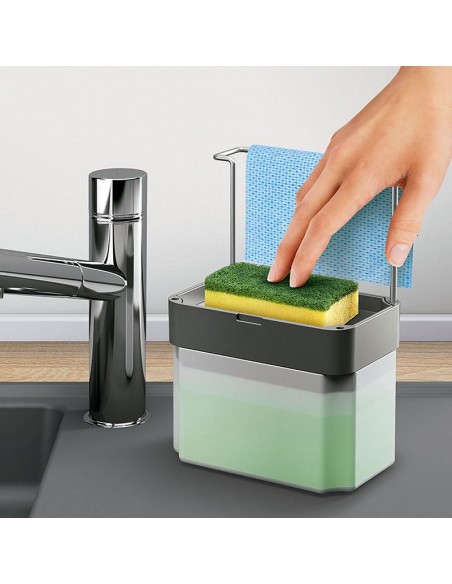 DISPENSADOR JABON SPONGE TEX
