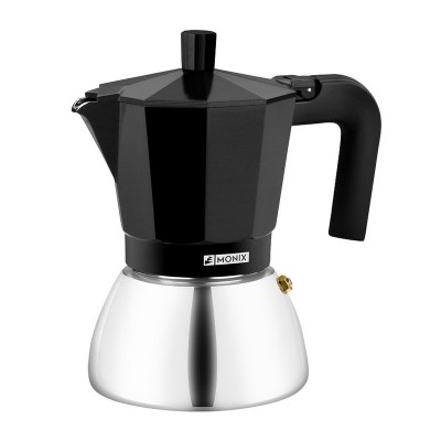 CAFETERA INDUCCION INOX BLACK 3 TAZAS