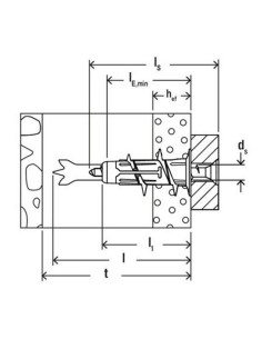 TACO AUTO-ROSCANTE DUOBLADE WH 40 UNDS 2