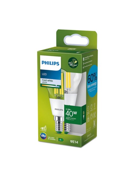 U EFFICI LED CLAS ESFÉRICA 2,3WE14 4000K