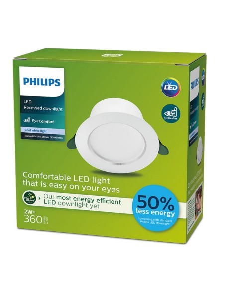 DOWNLIGHT U. EFFICIENT 4000K 2W-95Ø