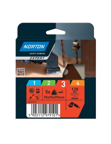 5 PATINES DELTA 95X95X95 GR.120