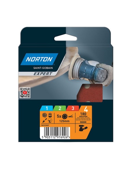 5 DISCOS PEX 125 GR.180