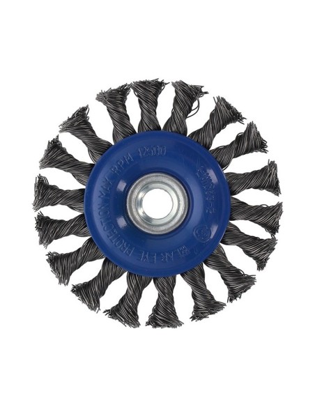 CEPILLO CIRCULAR ACERO TRENZADO 100MM.