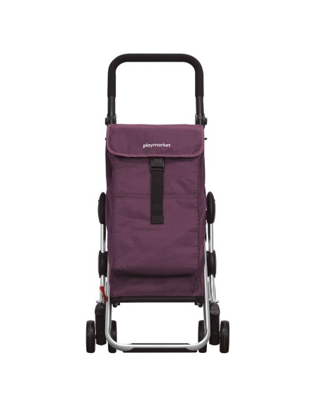 CARRO COMPRA PLEGABLE GO UP "C" MERLOT