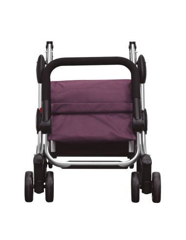 CARRO COMPRA PLEGABLE GO UP "C" MERLOT