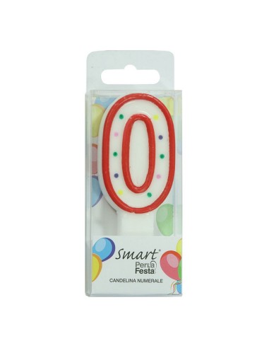 VELA CUMPLEAÑOS N. 0. CAJA 6 UN.