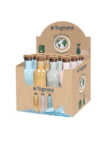 BOTELLA VIDRIO 1 L. POP TAPON CORCHO