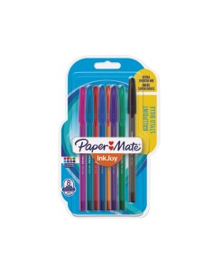 BOLIGRAFO PAPER MATE INKJOY COLORES 8UDS