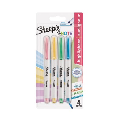 SUBRAYADOR SHARPIE NOTE 4 UDS.