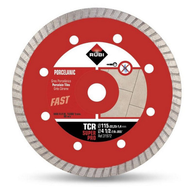 DISCO DIAMANTE TCR 115 SUPERPRO RUBI