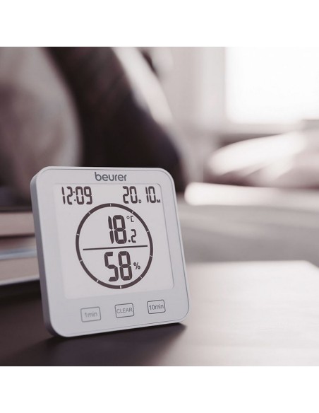 TERMOHIGRÓMETRO DIG. BLANCO BEURER HM22