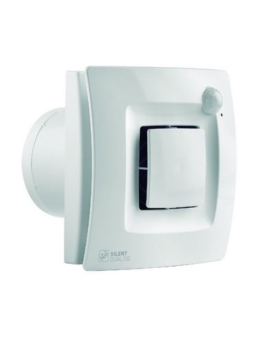 EXTRACTOR BAÑO S&P SILENT DUAL 100 90m³