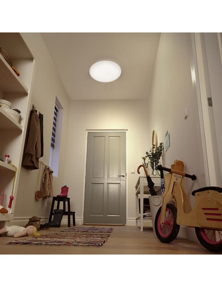 SHAN PLAFON c/sensor D26 BLANCO 4000K